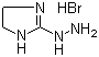 structure of CAS# 55959-84-7, 4,5-Dihydro-2-hydrazino-1H-imidazole hydrobromide