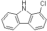 结构式 CAS# 5599-70-2, 1-氯-9H-咔唑