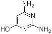 2,4-二氨基-6-羟基嘧啶分子结构 (CAS 56-06-4)