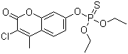 蝇毒磷分子结构 (CAS 56-72-4)