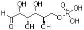 D-葡萄糖 6-磷酸酯分子结构 (CAS 56-73-5)