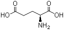 structure of CAS# 56-86-0, L-Glutamic acid;L(+)-Glutamic acid; 2-Aminoglutaric acid