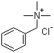 结构式 CAS# 56-93-9, 苄基三甲基氯化铵