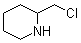 2-(Chloromethyl)piperidine molecular structure (CAS 56098-50-1)