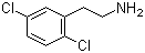 structure of CAS# 56133-86-9, 2,5-Dichlorophenylethylamine