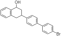 3-(4'-Bromo[1,1'-biphenyl]-4-yl)-1,2,3,4-tetrahydro-1-naphthalenol molecular structure (CAS 56181-82-9)