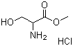 Methyl-DL-serine hydrochloride molecular structure (CAS 5619-04-5)