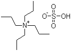 四丙基硫酸氢铵分子结构 (CAS 56211-70-2)