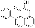structure of CAS# 56252-32-5, 2-Hydroxy-9-phenyl-1H-phenalen-1-one;Anigorufone