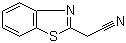 Benzothiazole-2-acetonitrile molecular structure (CAS 56278-50-3)