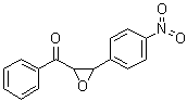 2,3-环氧-3-(对硝基苯基)苯丙酮分子结构 (CAS 5633-36-3)