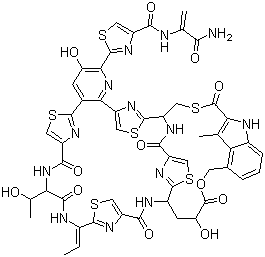 那西肽分子结构 (CAS 56377-79-8)