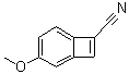 4-Methoxybenzocyclobutene-1-carbonitrile molecular structure (CAS 56437-05-9)
