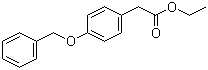 结构式 CAS# 56441-69-1, 4-(苄氧基)苯乙酸乙酯