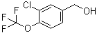 3-Chloro-4-(trifluoromethoxy)benzyl alcohol molecular structure (CAS 56456-48-5)