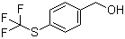4-(Trifluoromethylthio)benzyl alcohol molecular structure (CAS 56456-52-1)