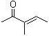 3-Methyl-3-penten-2-one molecular structure (CAS 565-62-8)