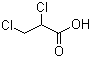 structure of CAS# 565-64-0, 2,3-Dichloropropionic acid