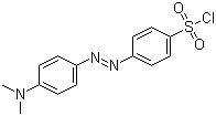 4-(N,N-二甲基氨基)偶氮苯-4'-磺酰氯分子结构 (CAS 56512-49-3)