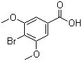 结构式 CAS# 56518-42-4, 4-溴-3,5-二甲氧基苯甲酸