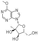 2'-C-Methyl-6-O-methylinosine molecular structure (CAS 565450-78-4)