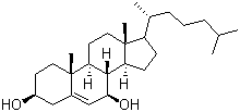 structure of CAS# 566-27-8, 7-Hydroxy cholesterol