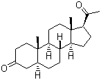 structure of CAS# 566-65-4, 5-alpha-Dihydroprogesterone;5-alpha-Pregnane-3,20-dione; Allopregnane-3,20-dione