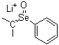 alpha-锂代异丙基苯基硒亚砜分子结构 (CAS 56602-34-7)