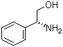 structure of CAS# 56613-80-0, D-Phenylglycinol;(R)-(-)-2-Phenylglycinol; (R)-b-Aminophenethyl alcohol; (R)-(-)-2-Amino-2-phenylethanol
