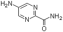 structure of CAS# 56621-97-7, 5-Amino-2-pyrimidinecarboxamide