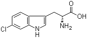 结构式 CAS# 56632-86-1, 6-氯-D-色氨酸