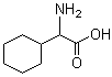 structure of CAS# 5664-29-9, Cyclohexylglycine;alpha-Aminocyclohexaneacetic acid