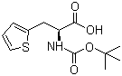 Boc-3-(2-噻吩基)-L-丙氨酸分子结构 (CAS 56675-37-7)
