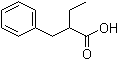 alpha-Ethylbenzenepropanoic acid molecular structure (CAS 5669-16-9)
