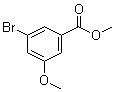 结构式 CAS# 56709-70-7, 3-溴-5-甲氧基苯甲酸甲酯