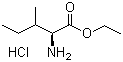结构式 CAS# 56782-52-6, L-异亮氨酸乙酯盐酸盐