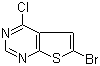 6-Bromo-4-chlorothieno[2,3-d]pyrimidine molecular structure (CAS 56844-12-3)