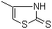 structure of CAS# 5685-06-3, 4-Methylthiazole-2(3H)-thione