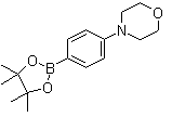 4-吗啉基苯硼酸频哪醇酯分子结构 (CAS 568577-88-8)