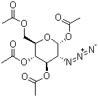 1,3,4,6-Tetra-O-acetyl-2-azido-2-deoxy-alpha-D-glucopyranose molecular structure (CAS 56883-33-1)