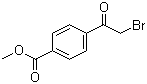 Methyl 4-(2-bromoacetyl)benzoate molecular structure (CAS 56893-25-5)