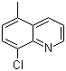 8-Chloro-5-methylquinoline molecular structure (CAS 56961-81-0)