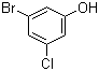 structure of CAS# 56962-04-0, 3-Bromo-5-chlorophenol