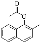 structure of CAS# 5697-02-9, 1-Acetoxy-2-methylnaphthalene