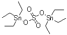Triethyltin sulfate molecular structure (CAS 57-52-3)