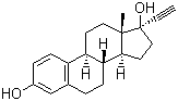 炔雌醇分子结构 (CAS 57-63-6)