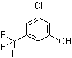 3-Chloro-5-trifluoromethylphenol molecular structure (CAS 570391-18-3)