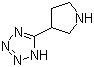 5-(3-Pyrrolidinyl)-1H-tetrazole molecular structure (CAS 570424-05-4)