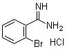 结构式 CAS# 57075-82-8, 2-溴苯甲脒盐酸盐