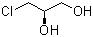 structure of CAS# 57090-45-6, (R)-(-)-3-Chloro-1,2-propanediol;(R)-(-)-3-Glycerol alpha-monochlorohydrin